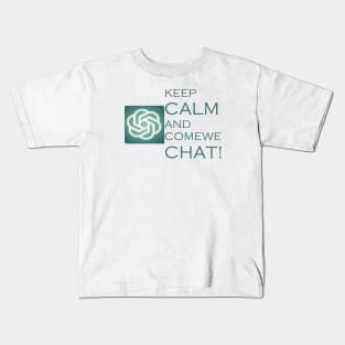 chatgpt funny sarcastic Trendy Kids T-Shirt